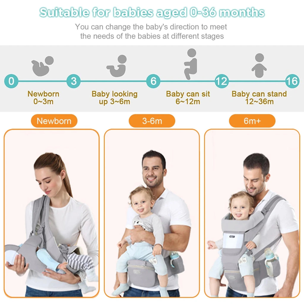 Kangoo | 9 in 1 Baby Carrier - Babyhee