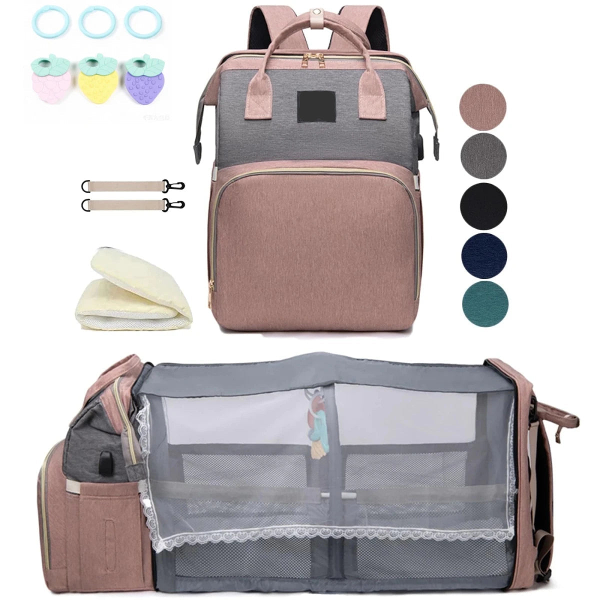 MomGo 3 - in - 1 Travel Bag - Babyhee
