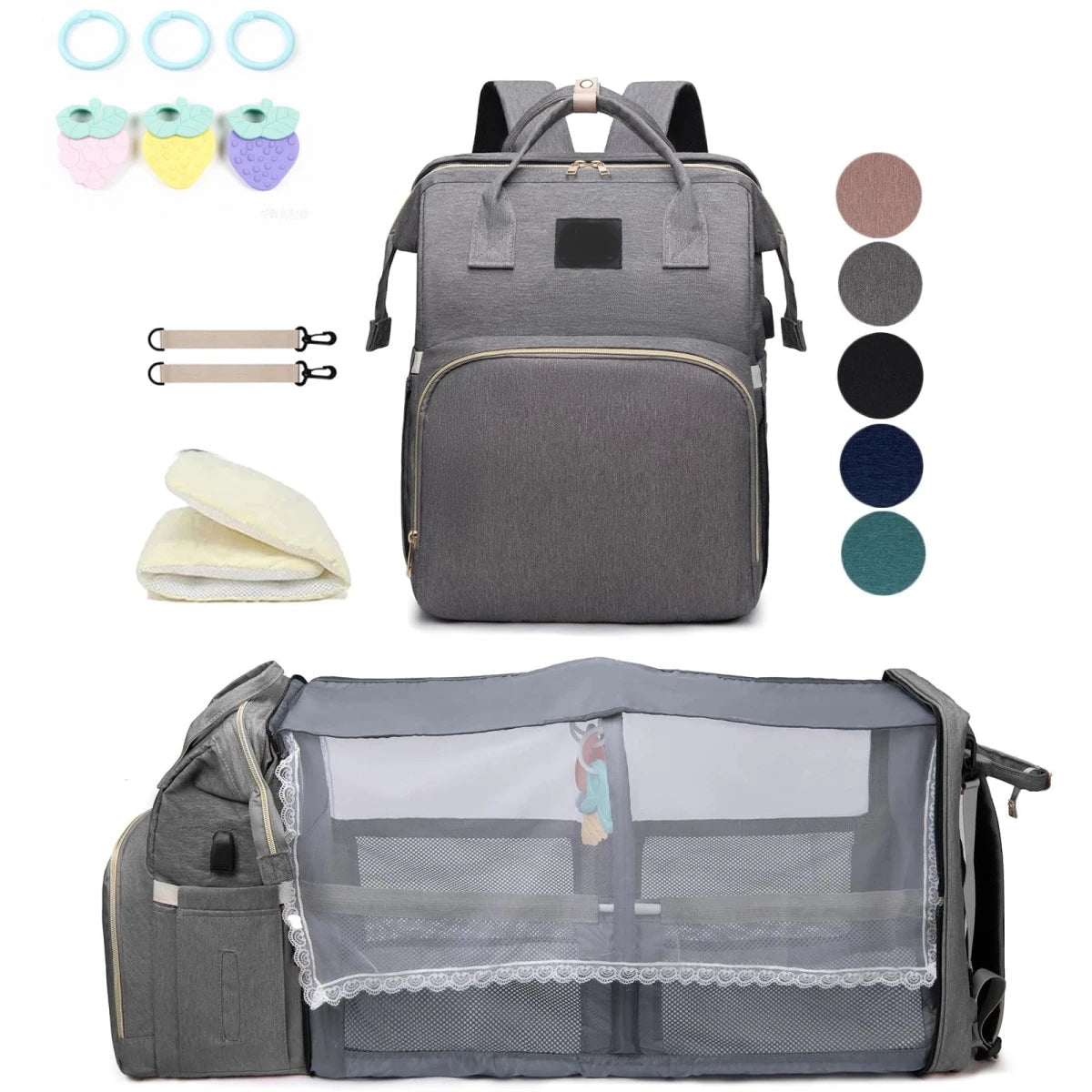 MomGo 3 - in - 1 Travel Bag - Babyhee